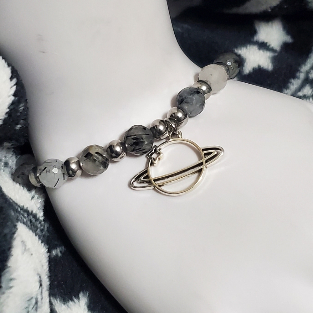 Planet charm bracelet